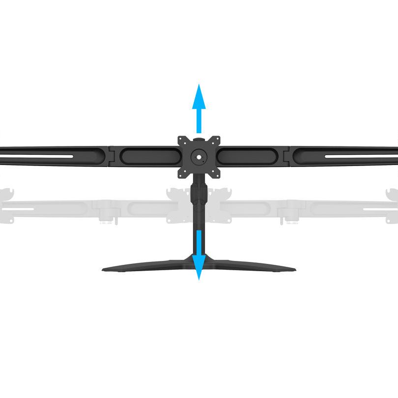 Multibrackets M VESA Desktopmount Triple Stand 15"-24"
