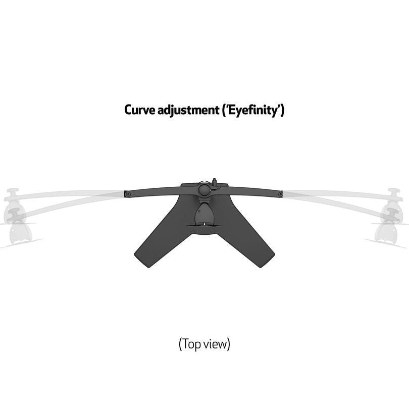 Multibrackets M VESA Desktopmount Triple Stand 15"-24"