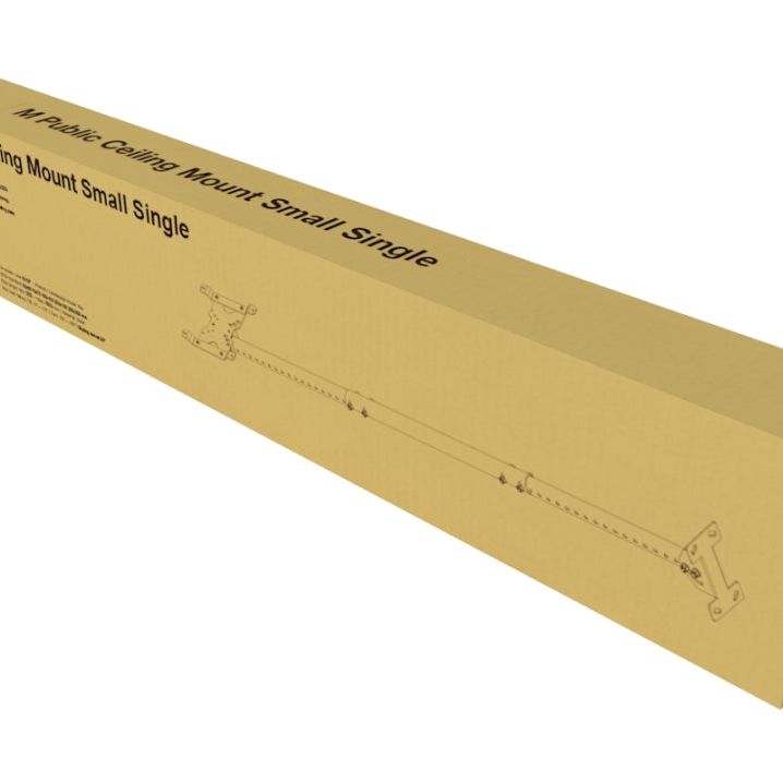 Multibrackets M Public Ceilingmount Small Single Black 1500