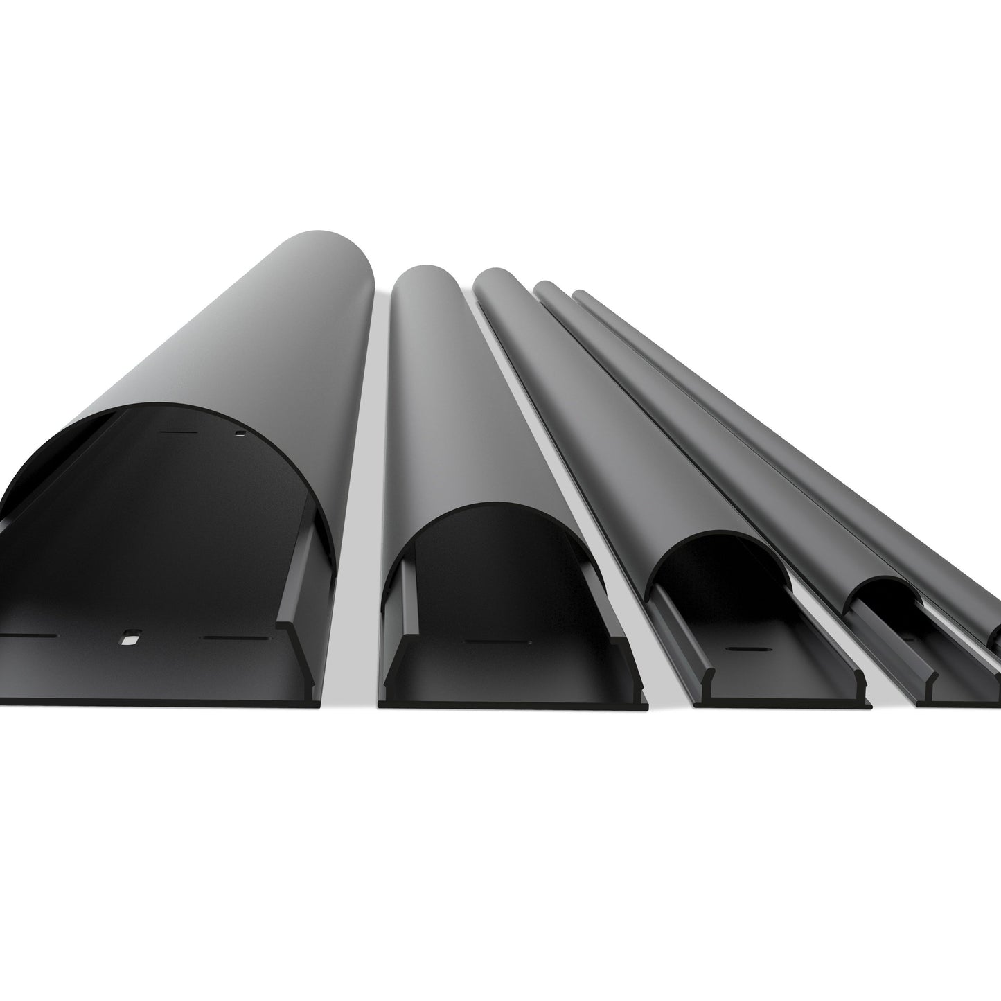 Multibrackets M Universal Cable Cover Black 50mm-W 1600-L