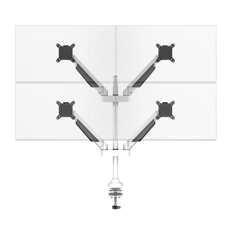 Multibrackets M VESA Gas Lift Arm Quad White