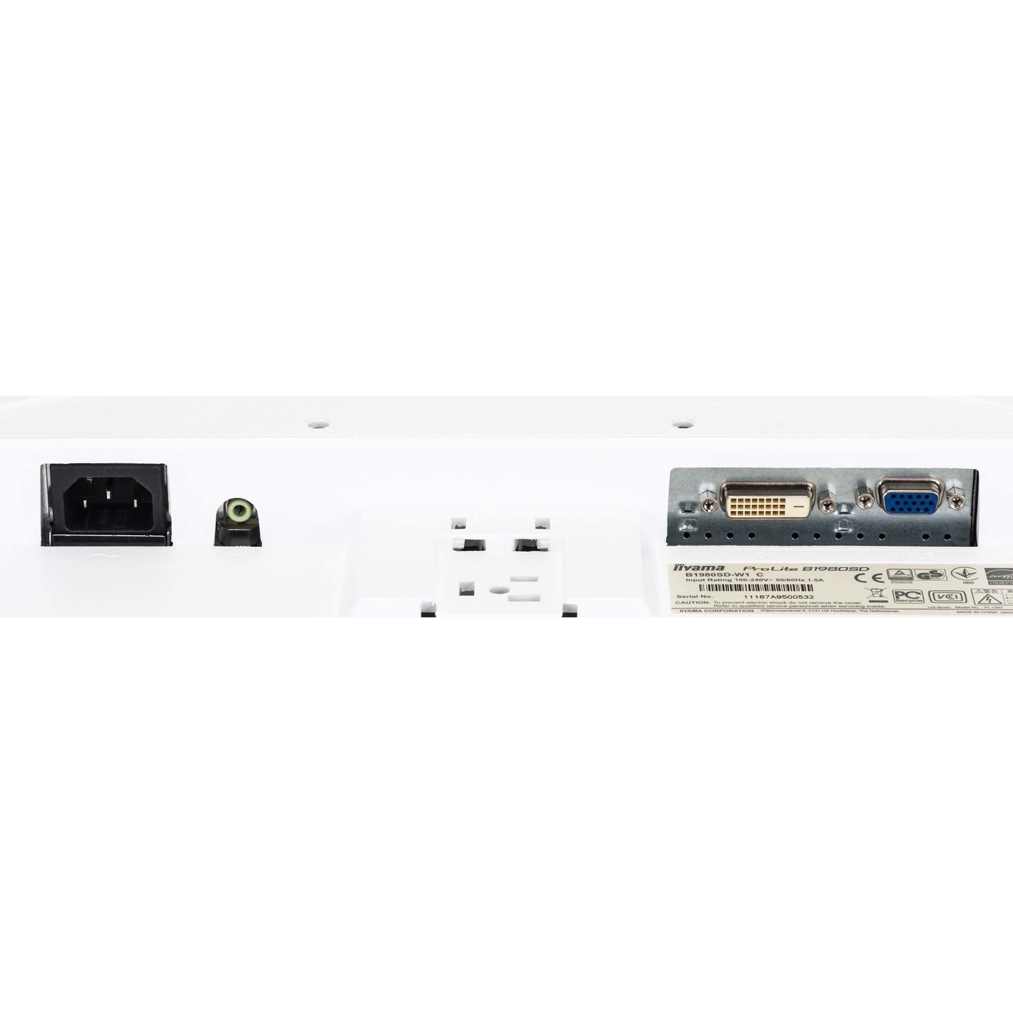 iiyama ProLite B1980SD-W1 19" LED 1280 x 1024 Monitor White