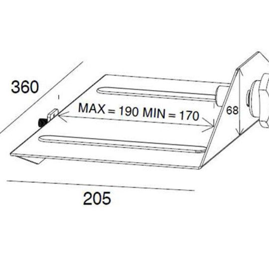 Multibrackets M Public Display Stand CPU Holder Silver