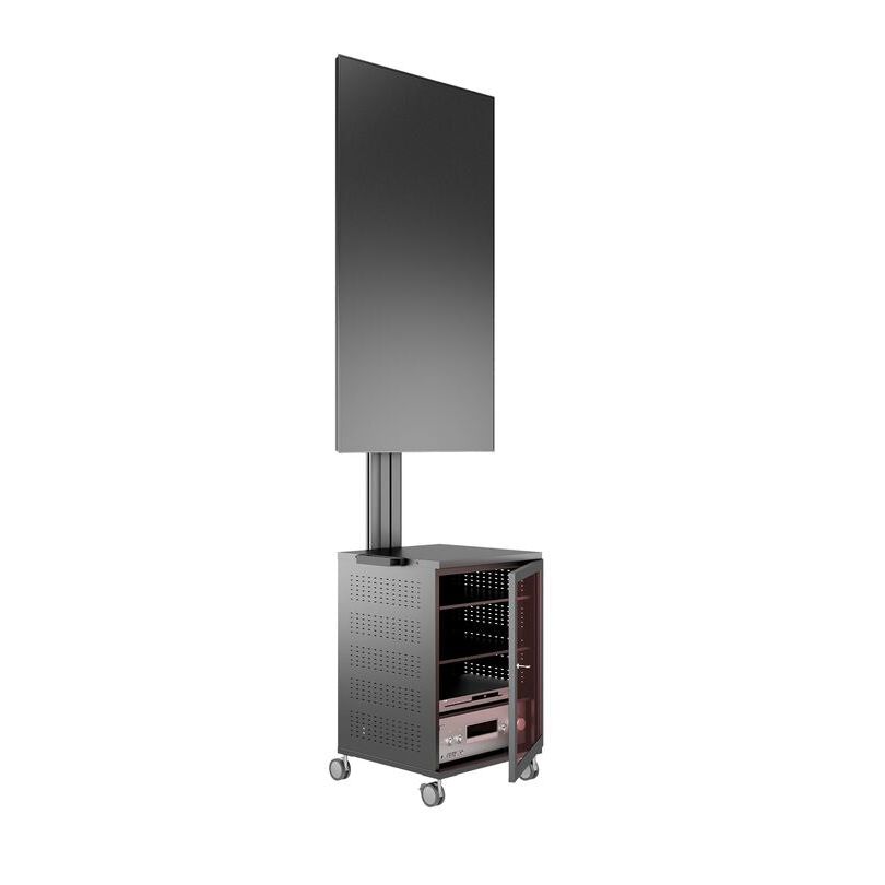Multibrackets M Public Display Stand 180 Single MediaBox4 Black