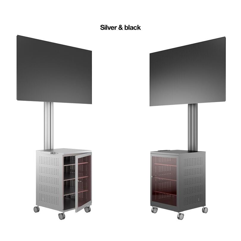 Multibrackets M Public Display Stand 180 Single MediaBox4 Black