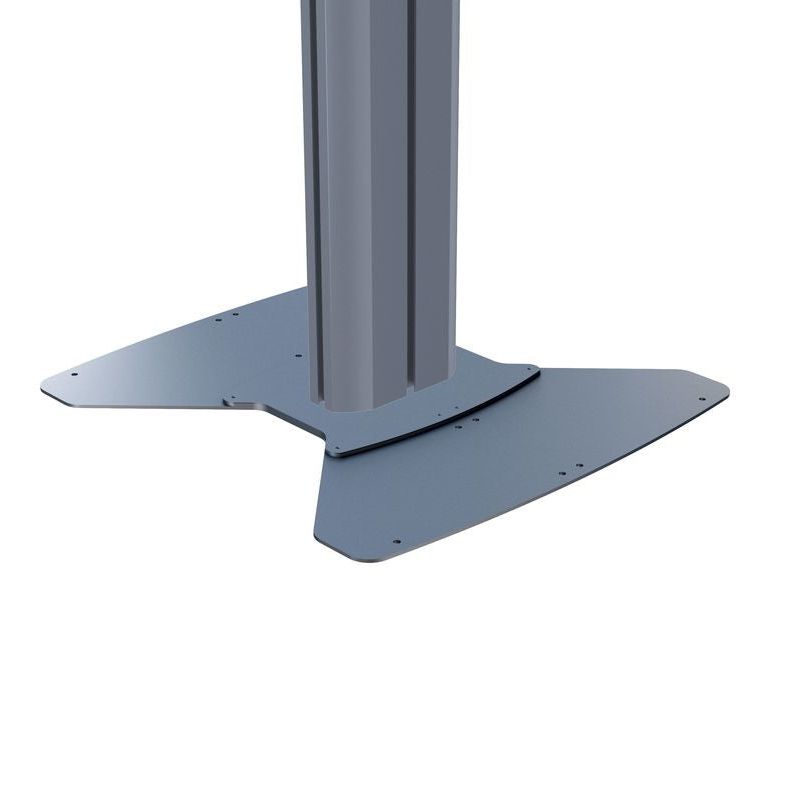 Multibrackets M Public Display Floorstand Base B2B Silver