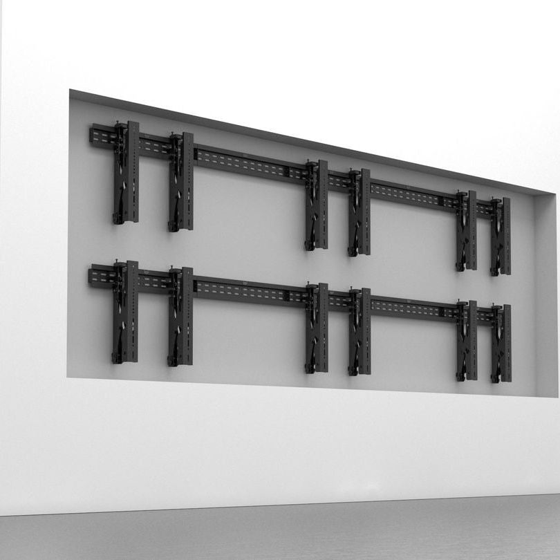 Multibrackets M Public Video Wall Mount Push 40-70" Black