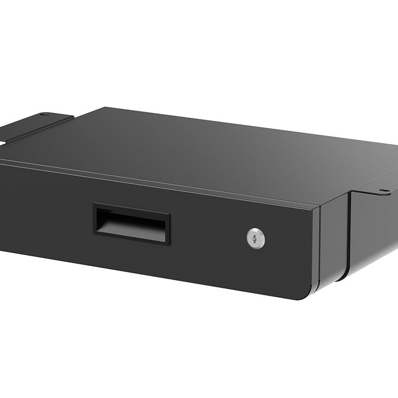 Multibrackets M Under Desk Drawer Lockable, Black