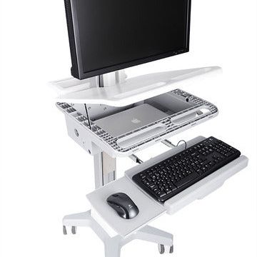 Multibrackets M Universal Workstation Cart DT with Batterypack
