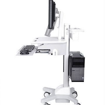 Multibrackets M Universal Workstation Cart DT with Batterypack