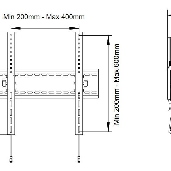 Multibrackets M Universal Tilt Wallmount SD MAX 800x600
