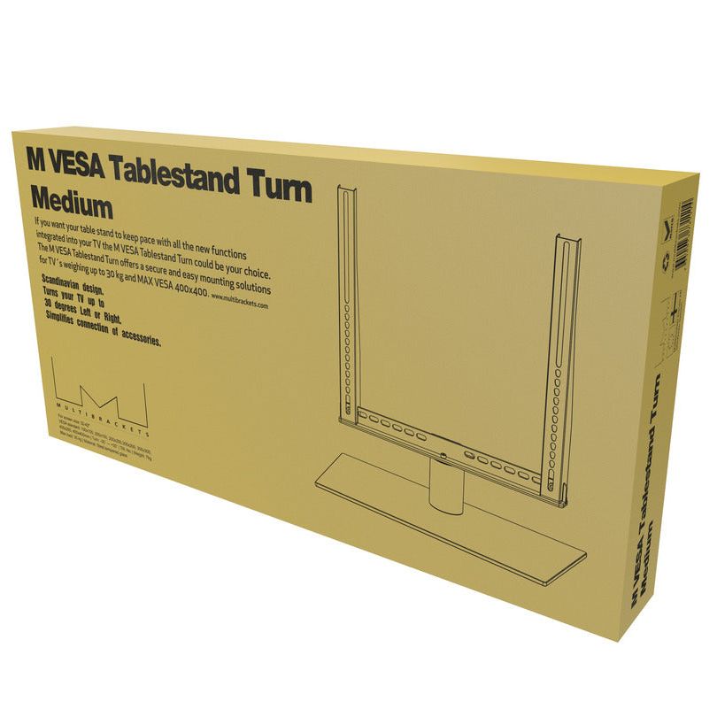 Multibrackets M VESA Tablestand Turn Black Medium MAX 400x400