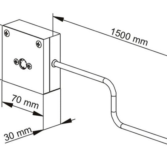 Multibrackets M Extender Cable 1,5m Motorized Mount 160 kg SD