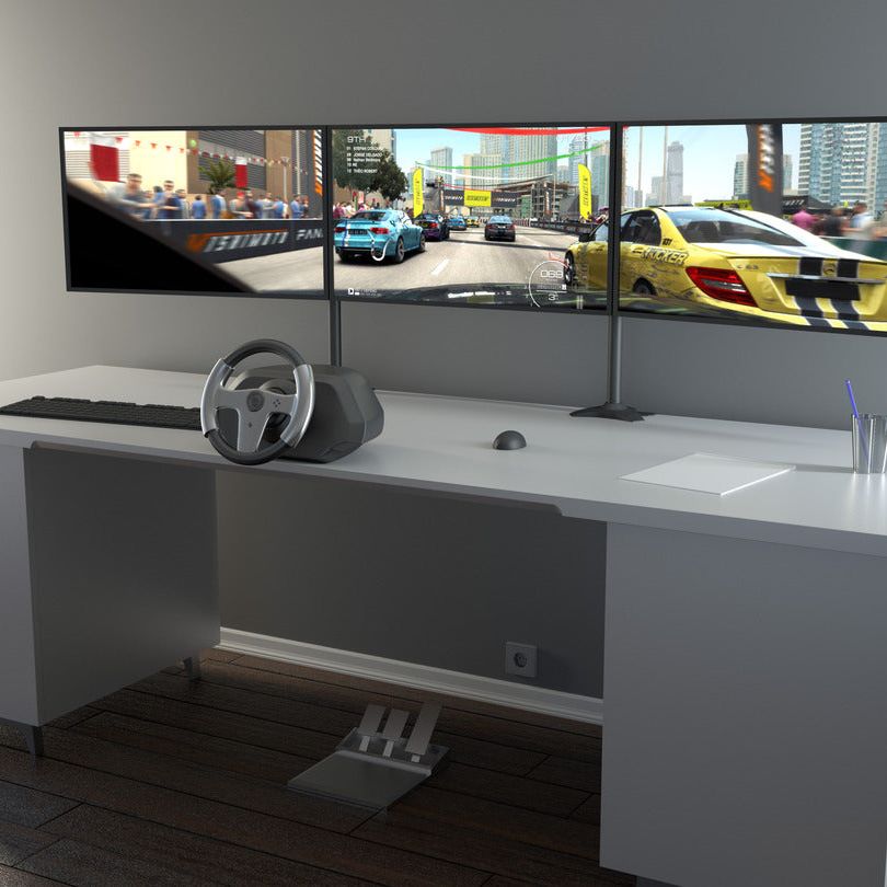 Multibrackets M VESA Desktopmount Triple Stand 24''-32''