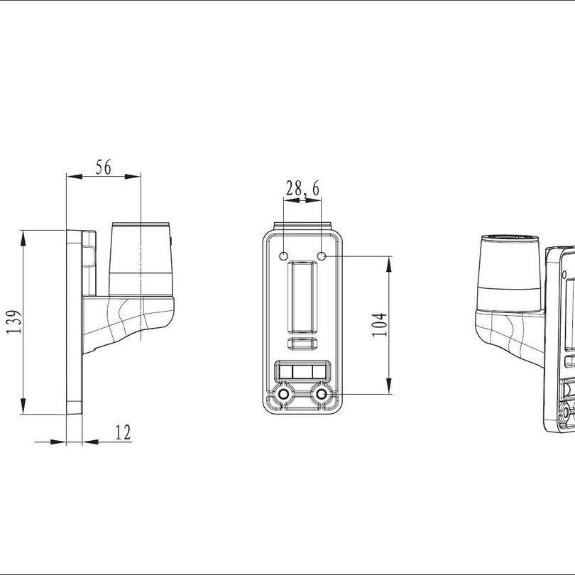 Multibrackets M Wall Adapter Basic White