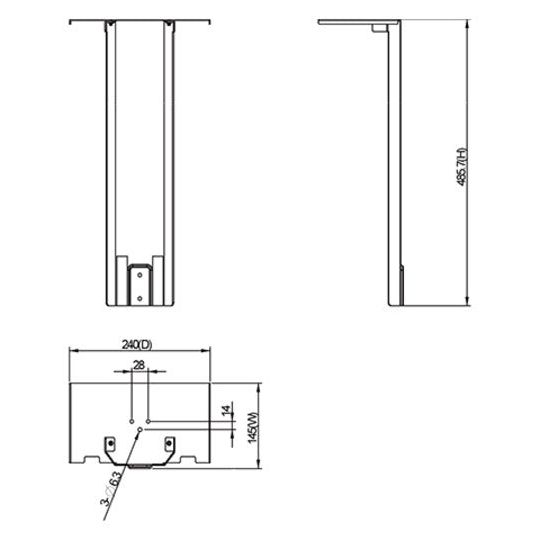 Multibrackets M Workstation Cart Camera Holder