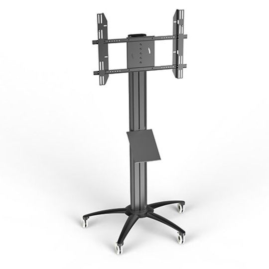 Multibrackets M A4 Brochure Shelf Public Display Stand Black