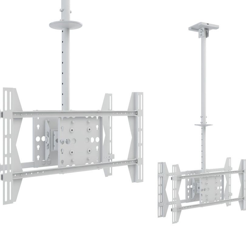 Multibrackets M Public Ceilingmount Large Back to Back White 3000