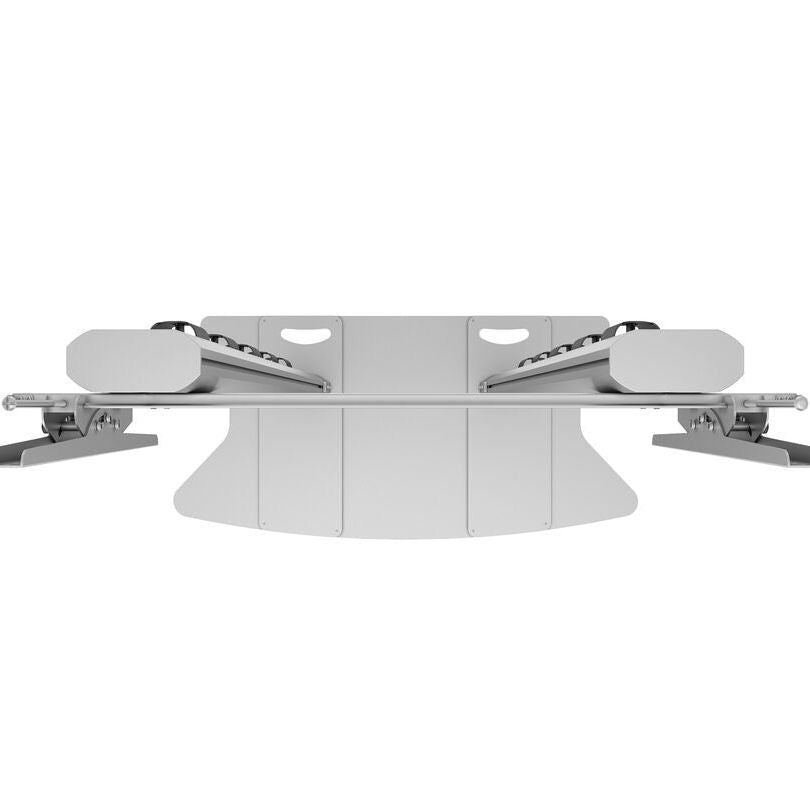 Multibrackets M Public Display Stand 210 Dual Pillar Floorbase Silver