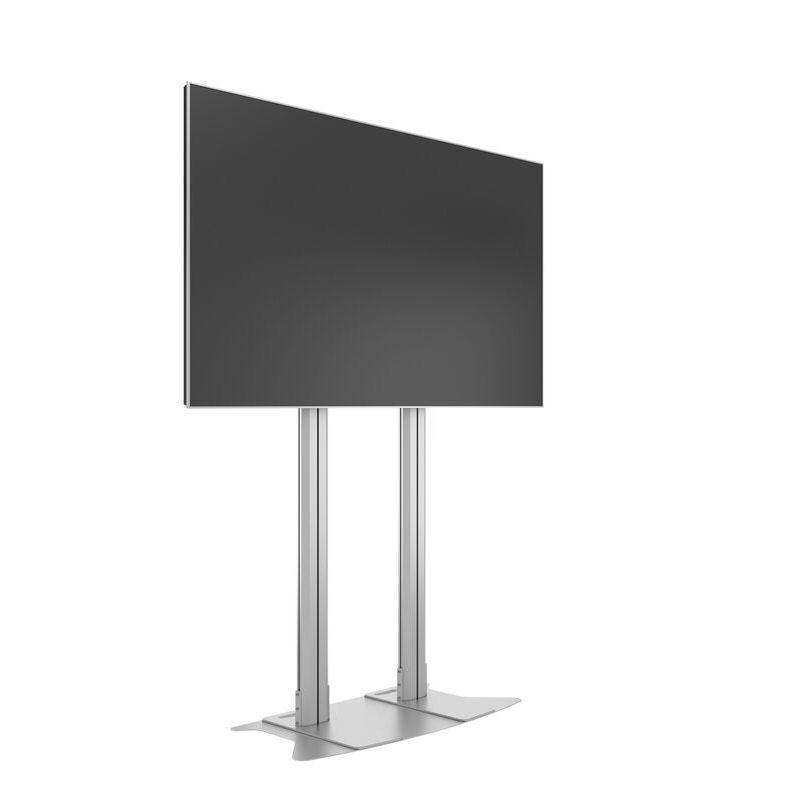 Multibrackets M Public Display Stand 210 Dual Pillar Floorbase Silver