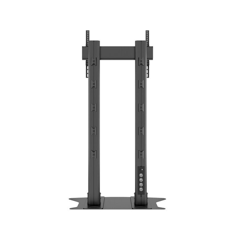 Multibrackets M Public Display Stand 210 Dual Pillar Floorbase Black