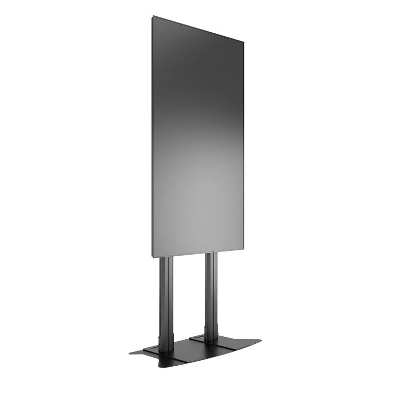 Multibrackets M Public Display Stand 210 Dual Pillar Floorbase Black