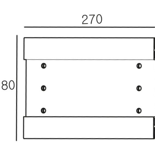 Multibrackets M Public Video Wall Large VESA extension kit (set of 2)