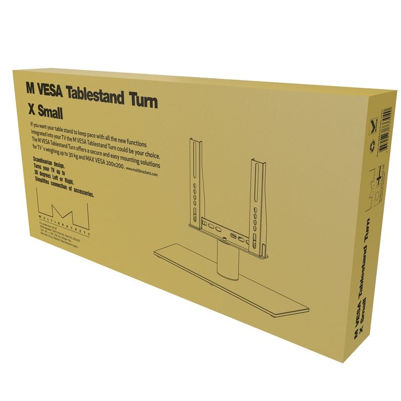 Multibrackets M VESA Tablestand Turn Black X Small MAX 200x200