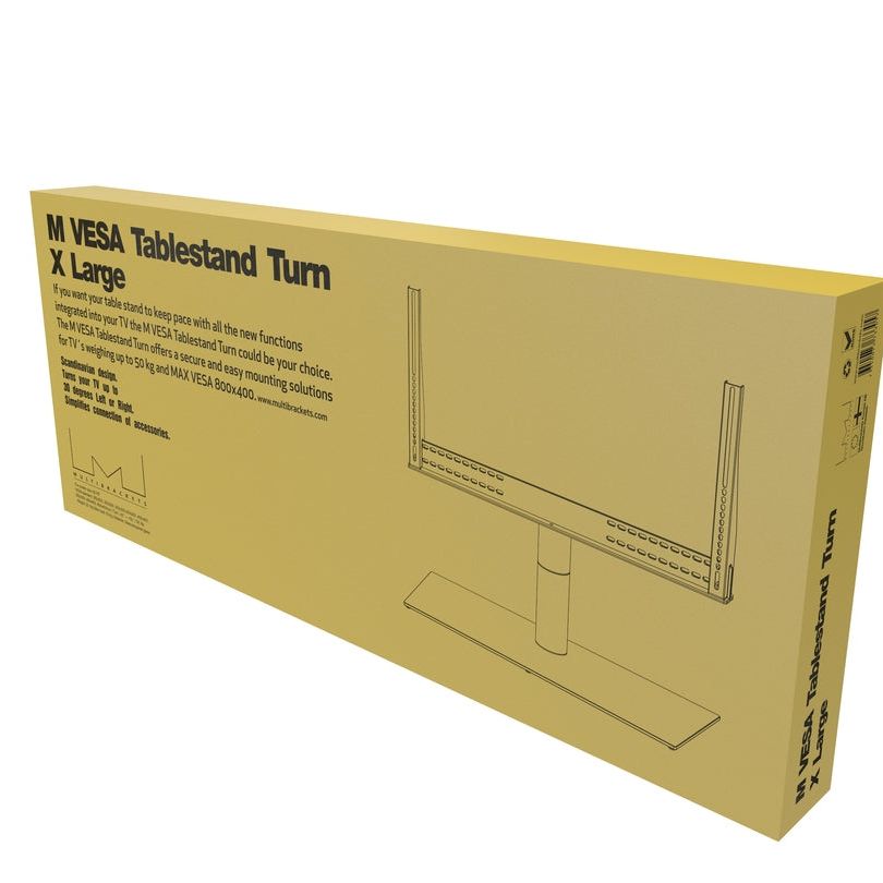 Multibrackets M VESA Tablestand Turn Black X Large MAX 800x400