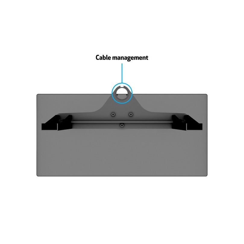 Multibrackets M VESA Tablestand Turn Black Small MAX 300x300