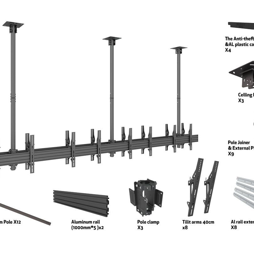 Multibrackets M Ceiling Mount Pro MBC4X1U2