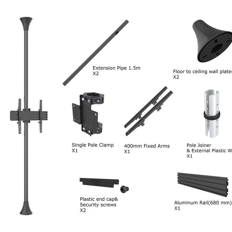 Multibrackets M Floor to Ceiling Mount Pro MBFC1U