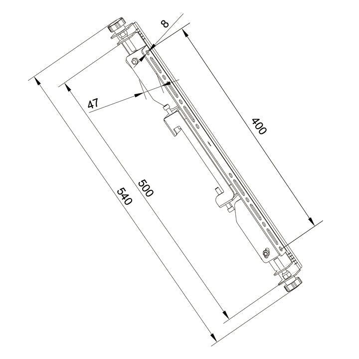 Multibrackets M Pro Series - Micro-Adjustable Arms 400mm