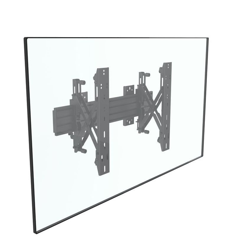 Multibrackets M Wallmount Pro MBW1U Push In Pop Out Black