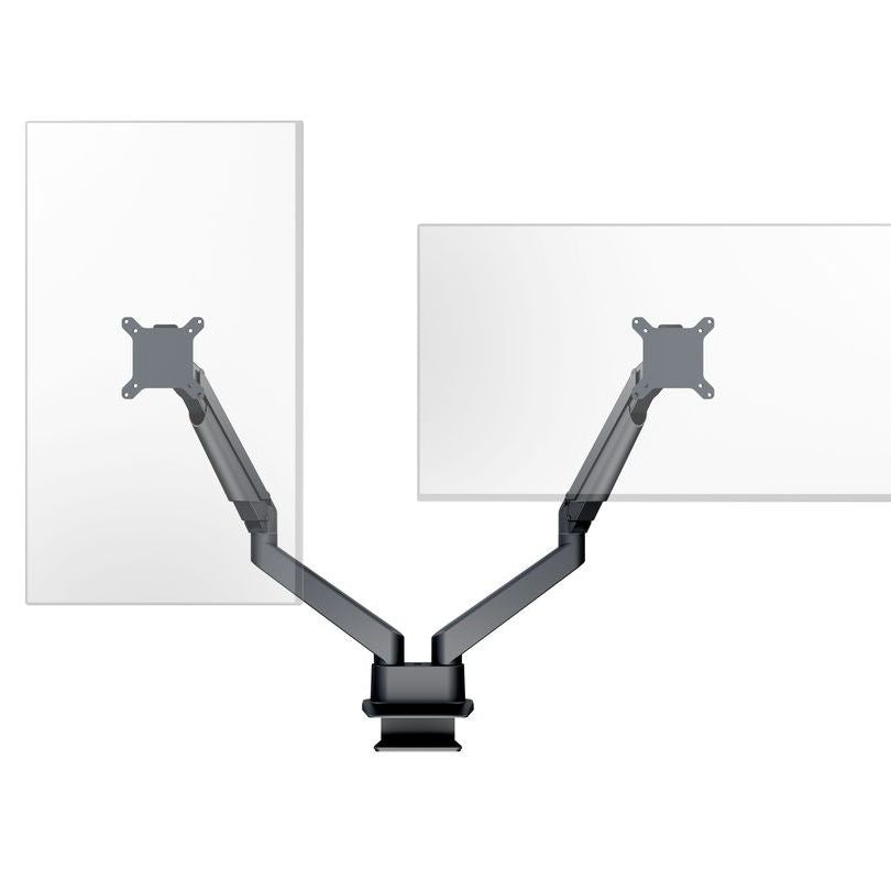 Multibrackets M VESA Gas Lift Arm Dual Side by Side HD Black