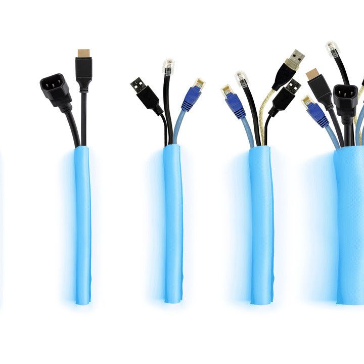 Multibrackets M Universal Cable Sock Self Wrapping 5mm Blue 25m