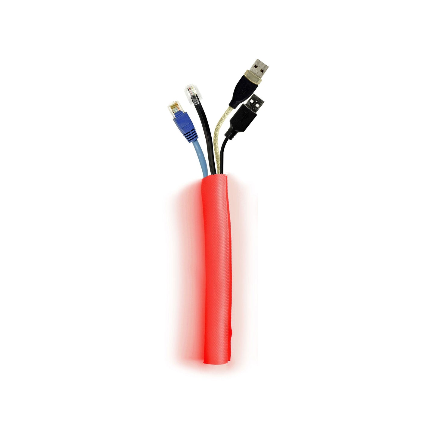 Multibrackets M Universal Cable Sock Self Wrapping 25mm Red 25m