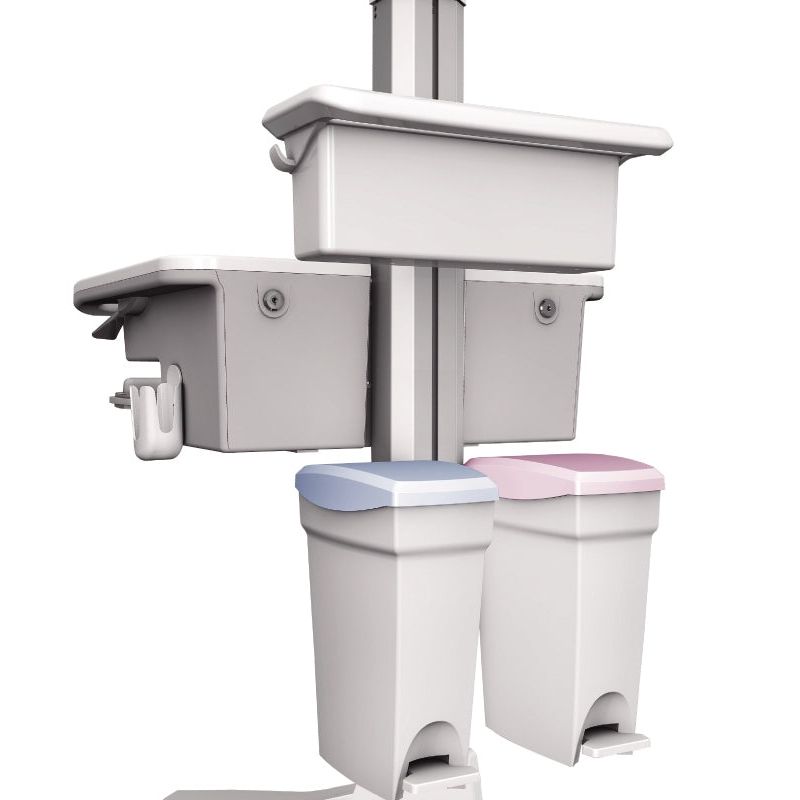 Multibrackets M Workstation Recycle Bin