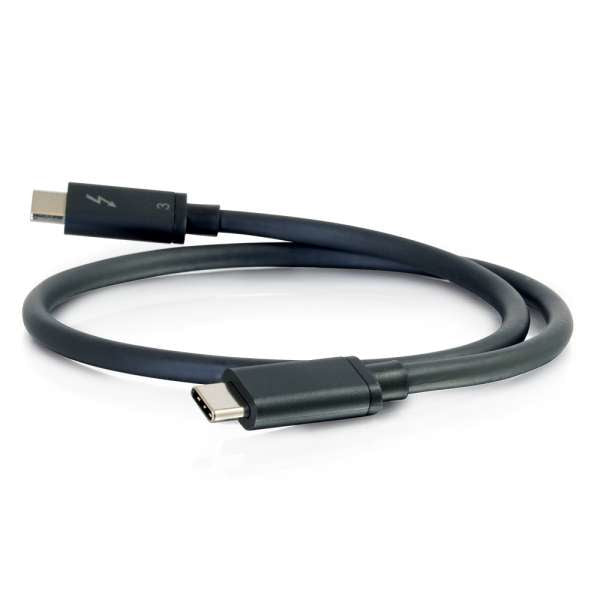 C2G 28840 Thunderbolt cable 45.7 m 40 Gbit/s Black
