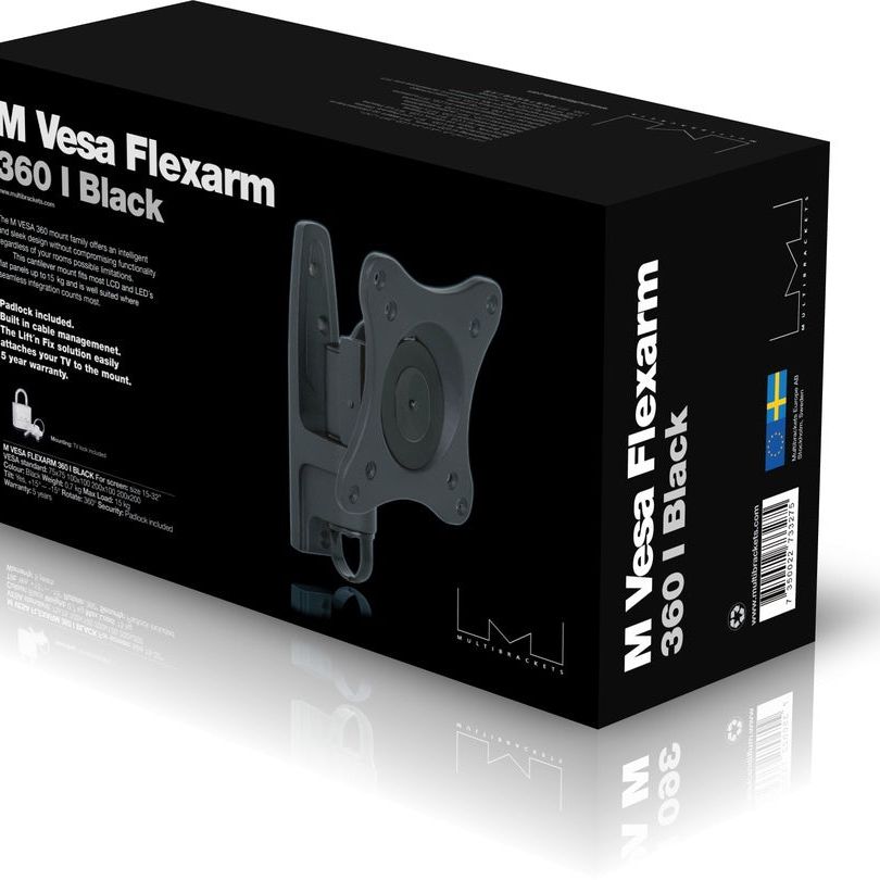 Multibrackets M VESA Flexarm 360 I Black 75 100 200