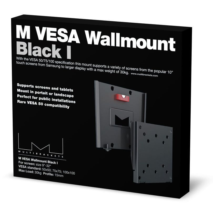 Multibrackets M VESA Wallmount I Black 50x50 75x75 100x100