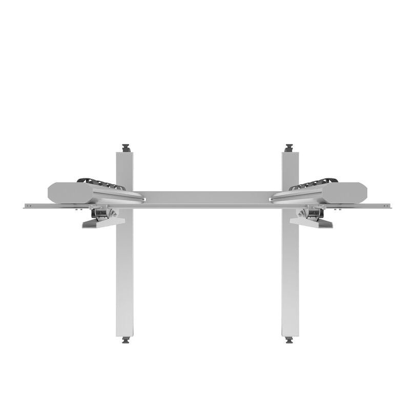Multibrackets M Public Display Stand 180 Dual Pillar Wheelbase Silver