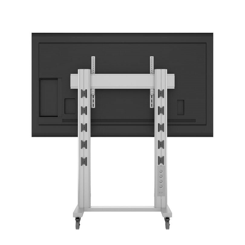 Multibrackets M Public Display Stand 180 Dual Pillar Wheelbase Silver