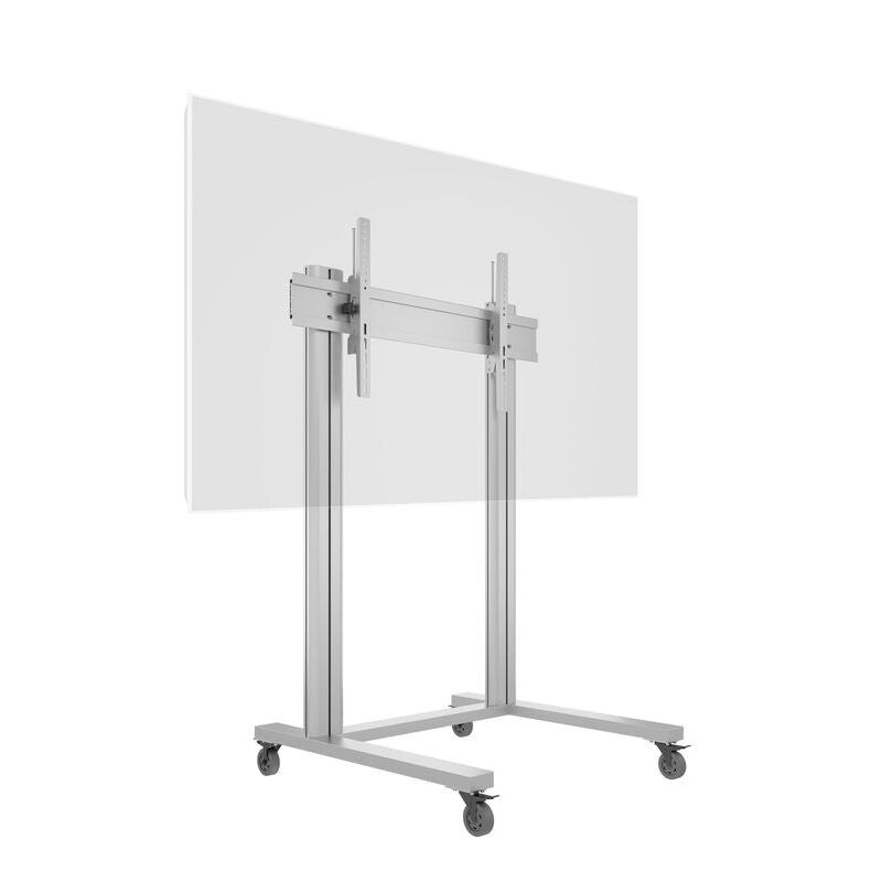 Multibrackets M Public Display Stand 180 Dual Pillar Wheelbase Silver