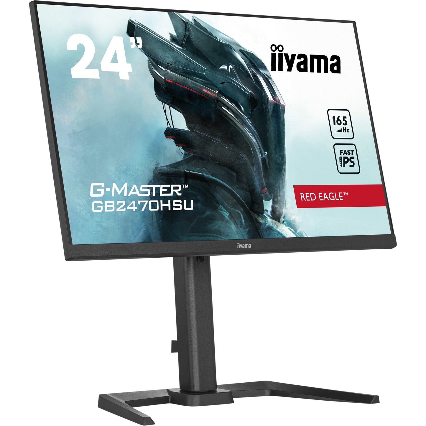 iiyama G-Master GB2470HSU-B5 Red Eagle 24" Full HD IPS Gaming Monitor
