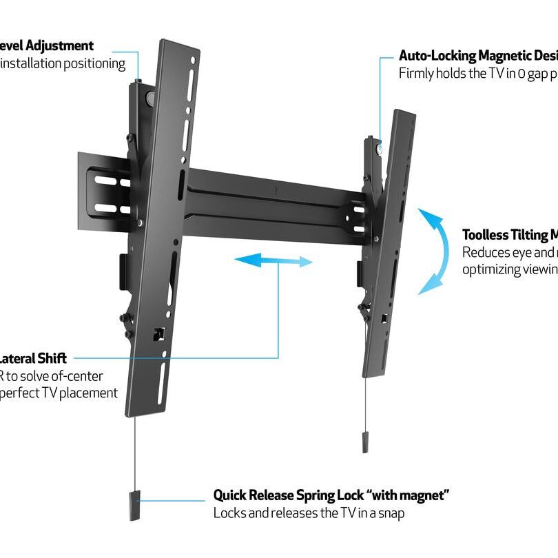 Multibrackets M VESA Wallmount Super Slim Tilt 600 MAX
