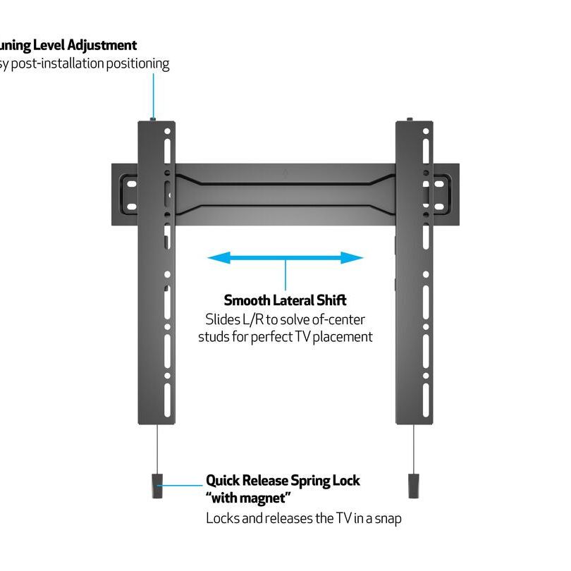 Multibrackets M VESA Wallmount Super Slim Fixed 400 MAX
