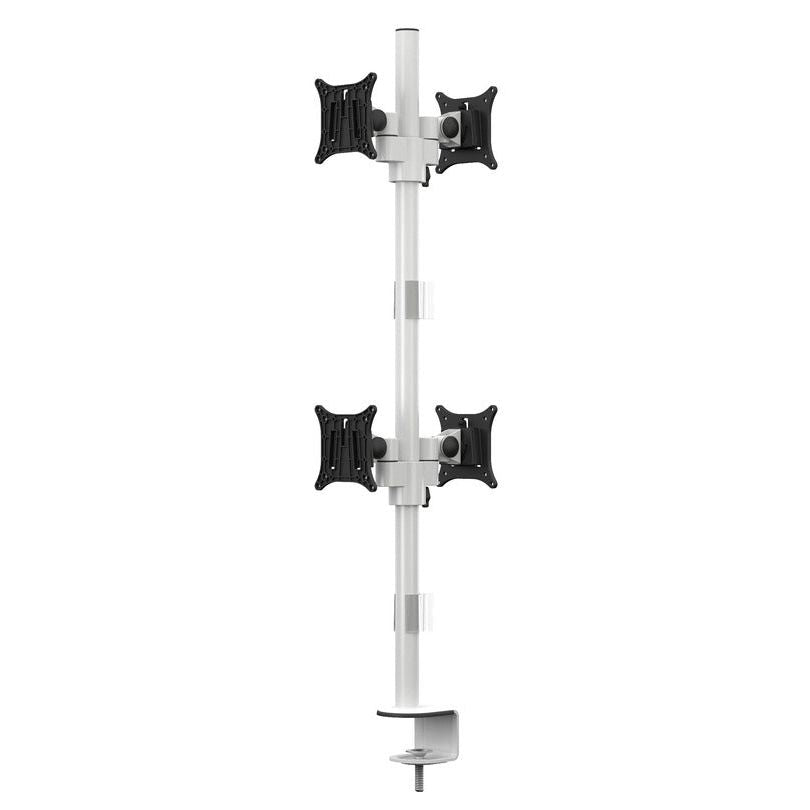 Multibrackets M VESA Deskmount Officeline Quad B2B White