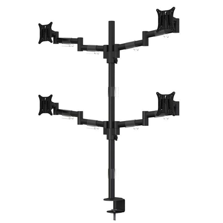 Multibrackets M VESA Deskmount Officeline Quad Black