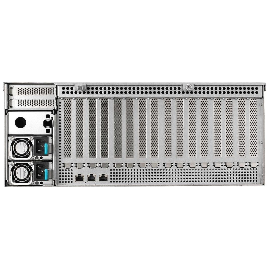 ASUS ESC8000 G4 LGA 3647 (Socket P) Rack (4U) Black, Stainless steel